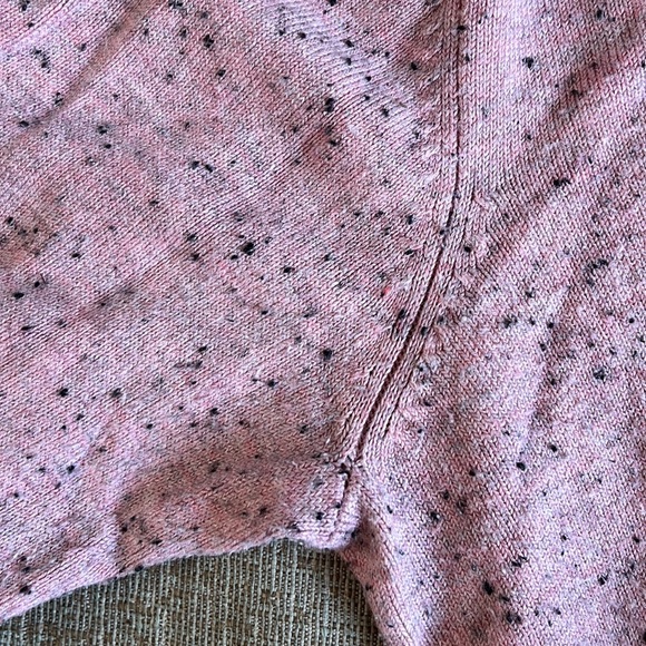 Buffalo Pink Sweater with black specs! - Picture 3 of 5